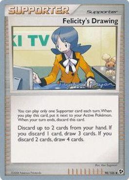 Felicity's Drawing - 2010 (Mychael Bryan) (98/106) [World Championship Decks]