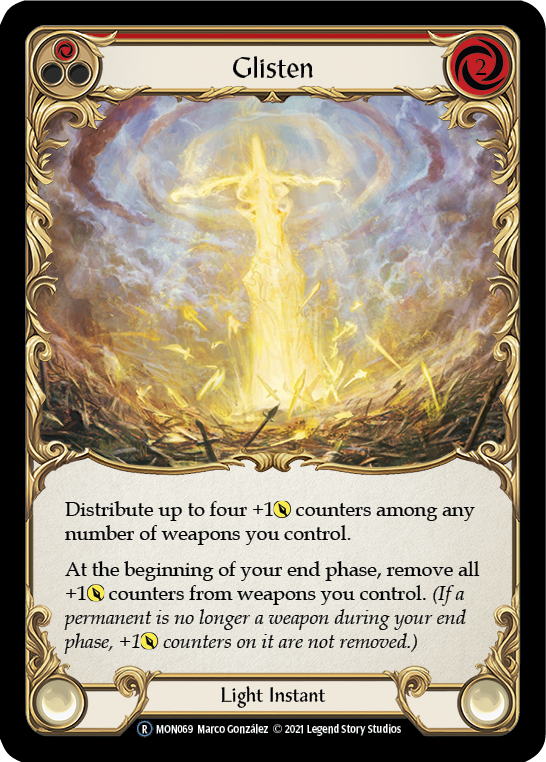 Glisten (Red) (MON069) [Monarch]