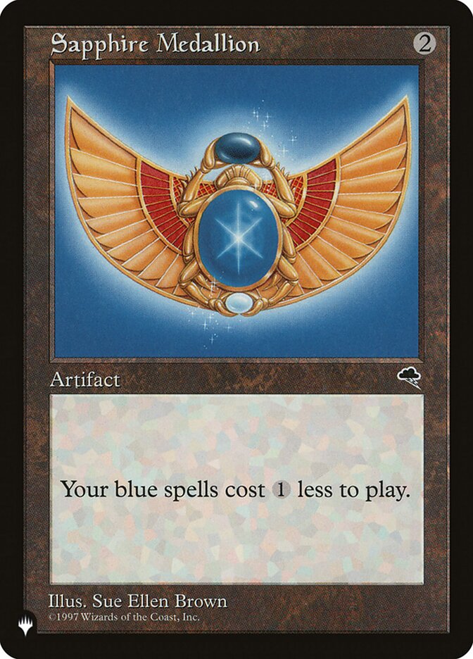 Sapphire Medallion [The List Reprints]