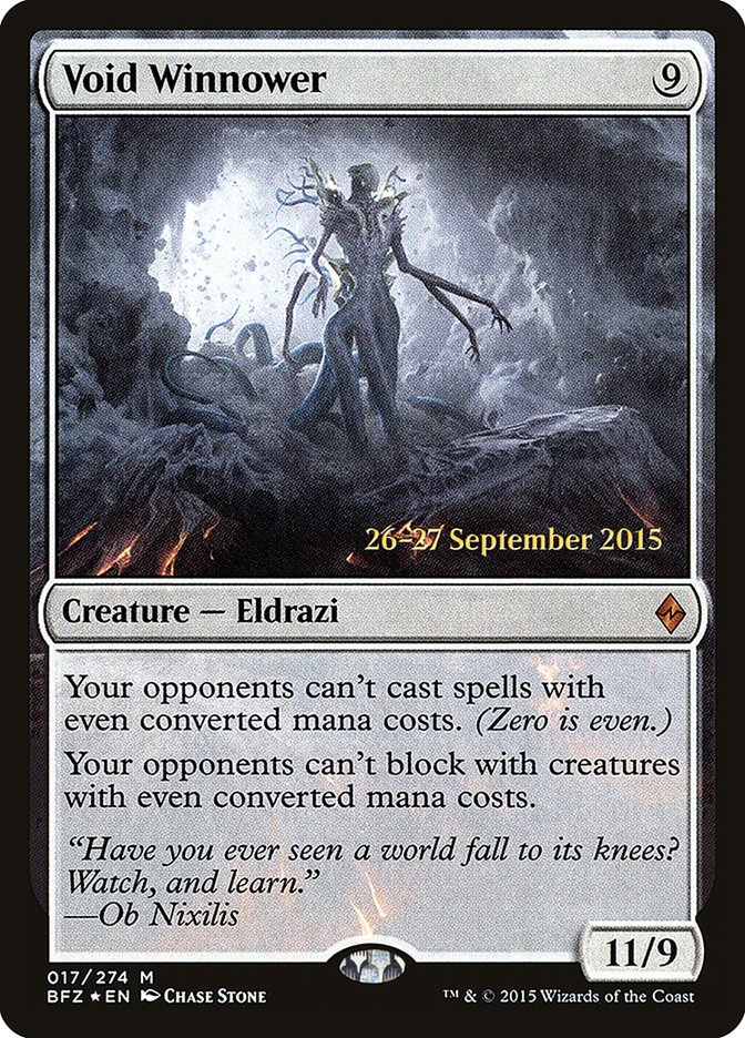Void Winnower (17) [Prerelease Cards]