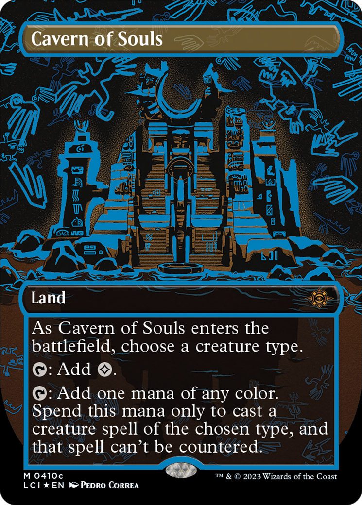Cavern of Souls (0410c) (Borderless) (410c) [The Lost Caverns of Ixalan]