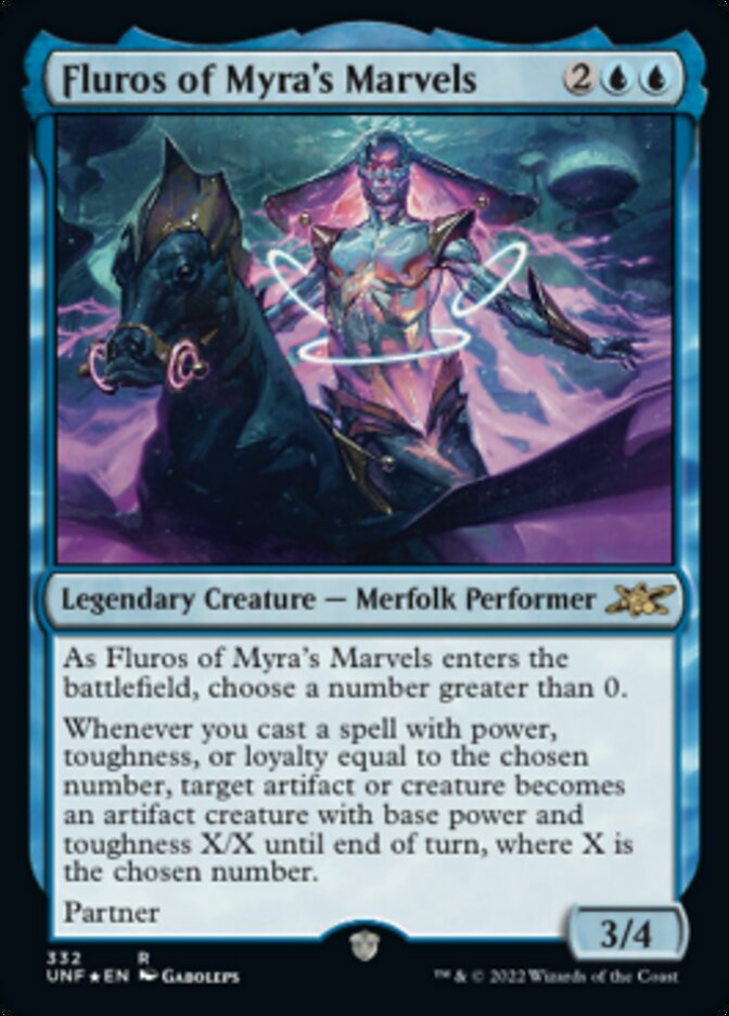 Fluros of Myra's Marvels (Galaxy Foil) (332) [Unfinity]