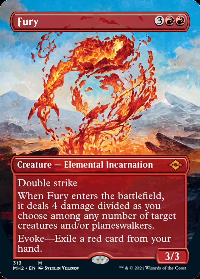 Fury (Borderless) (313) [Modern Horizons 2]