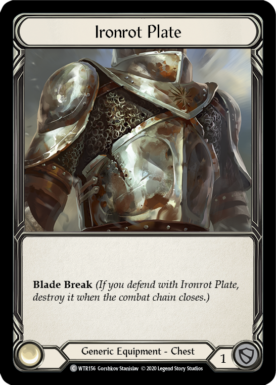 Ironrot Plate (WTR156) [Welcome to Rathe]