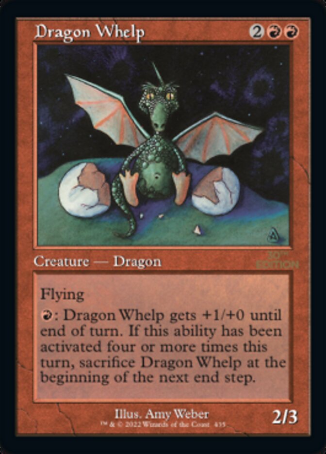 Dragon Whelp (Retro Frame) (435) [30th Anniversary Edition]