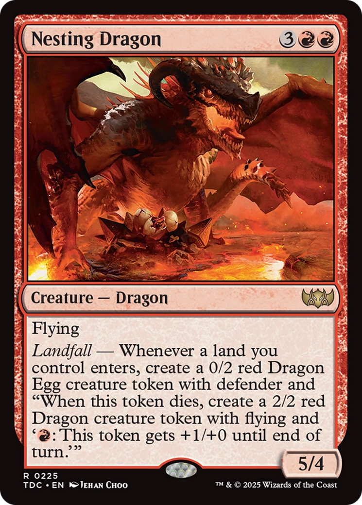 Nesting Dragon (225) [Commander: Tarkir: Dragonstorm]
