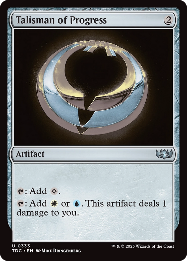Talisman of Progress (333) [Commander: Tarkir: Dragonstorm]