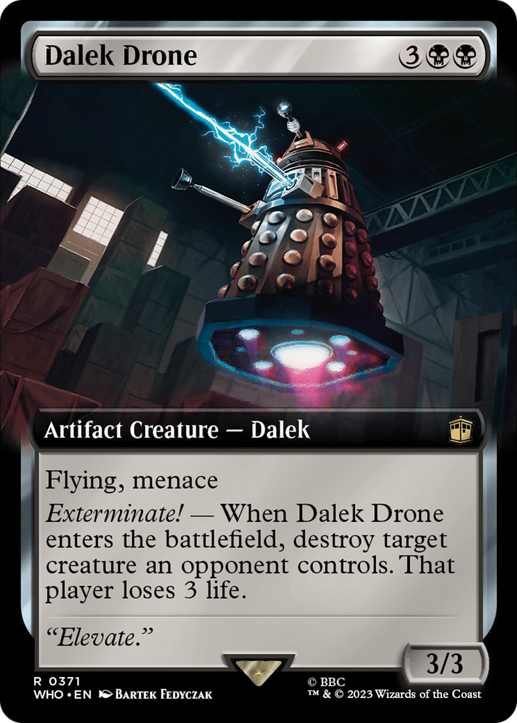 Dalek Drone (Extended Art) (371) [Universes Beyond: Doctor Who]