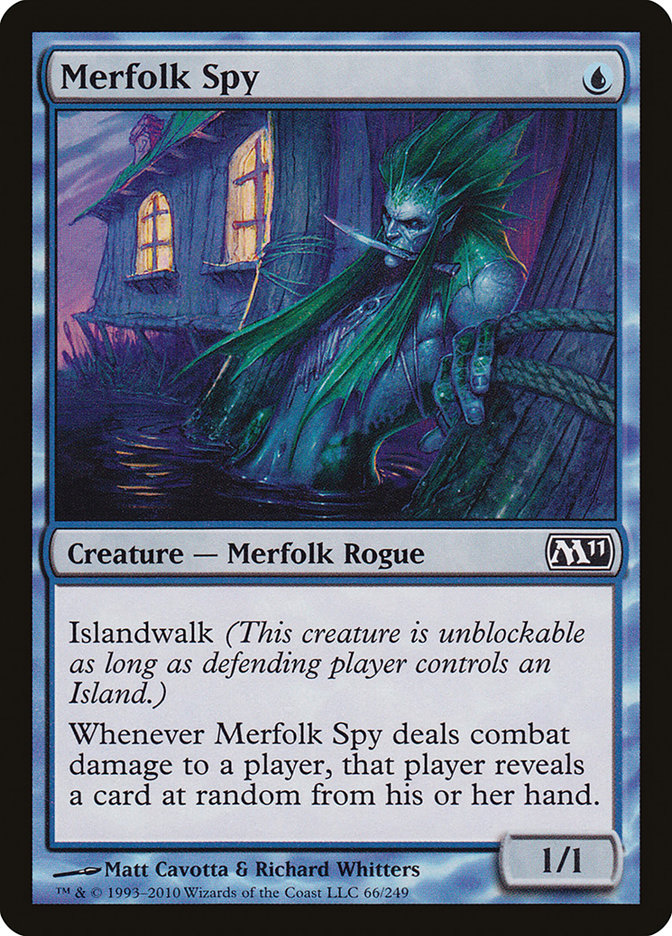 Merfolk Spy (66) [Magic 2011 (M11)]
