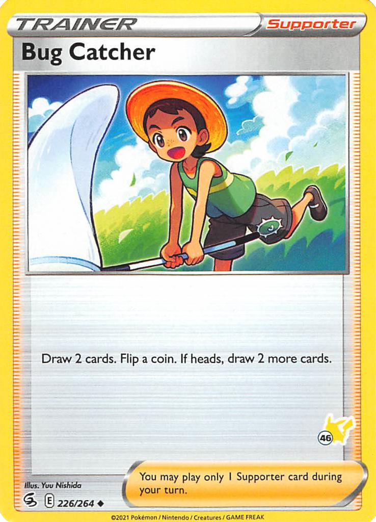 Bug Catcher - 226/264 (#46 Pikachu Stamped) (226/264) [Battle Academy 2022]