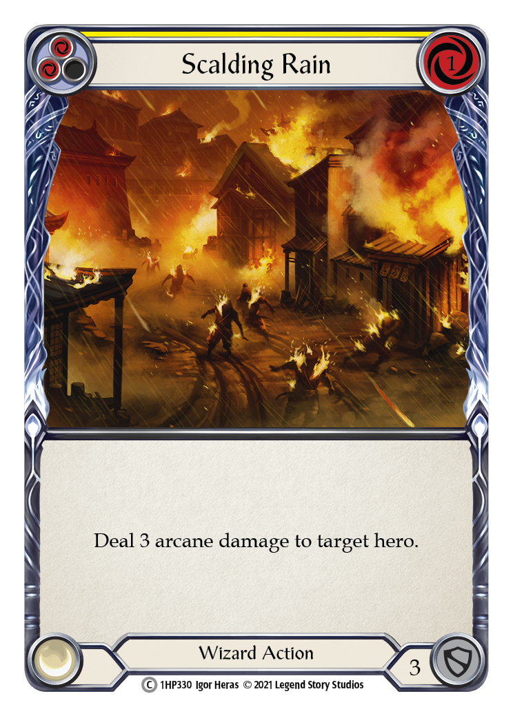 Scalding Rain (Yellow) (1HP330) [History Pack Vol.1]