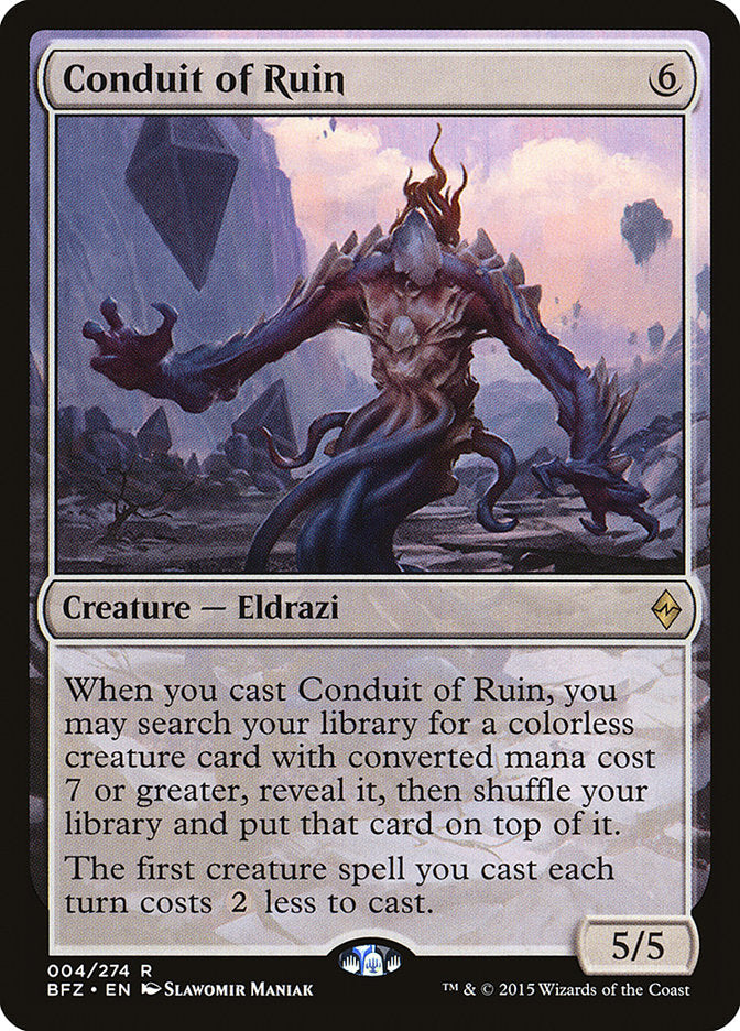 Conduit of Ruin (4) [Battle for Zendikar]