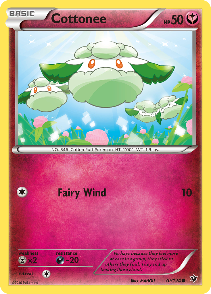 Cottonee (70/124) [XY - Fates Collide]