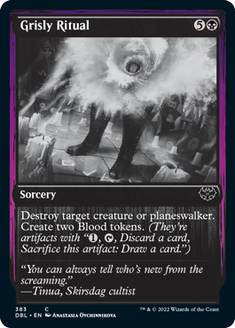 Grisly Ritual (383) [Innistrad: Double Feature]