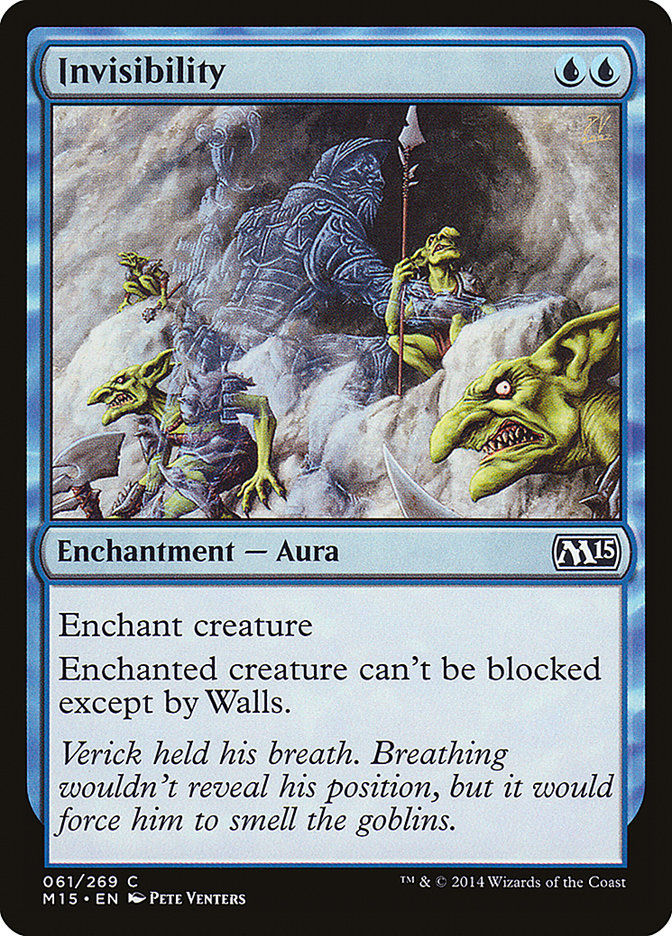 Invisibility (61) [Magic 2015 (M15)]