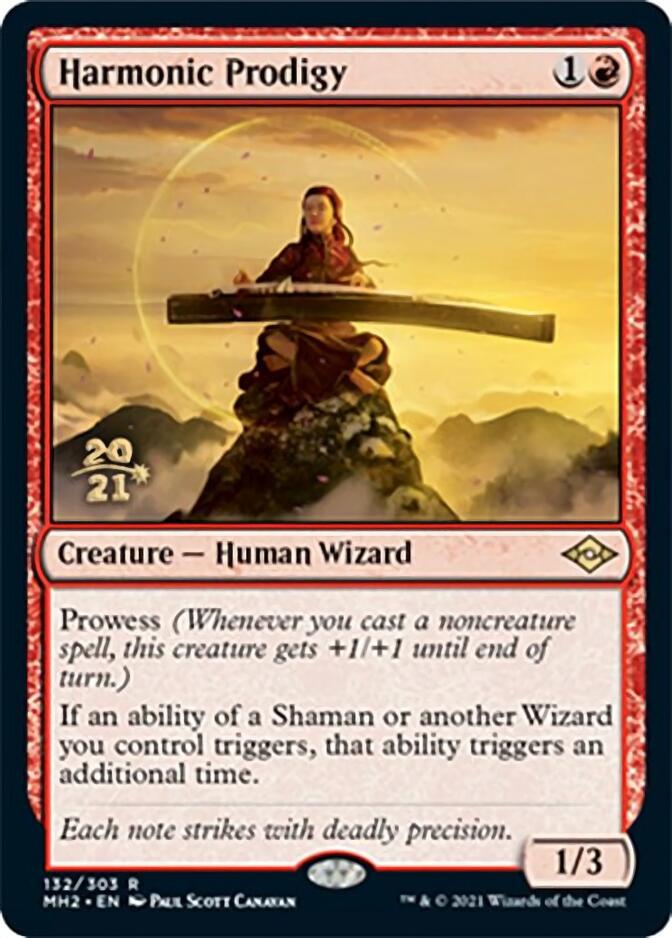Harmonic Prodigy (132) [Prerelease Cards]