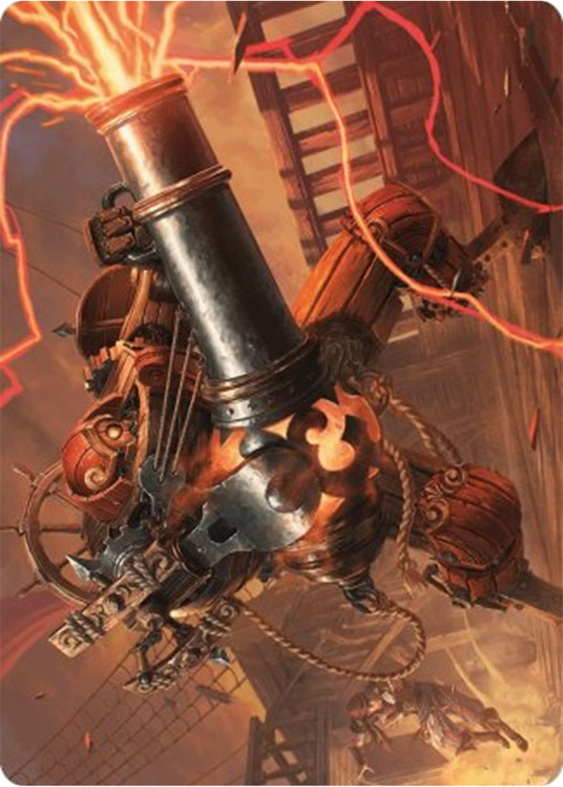 Blaster Hulk Art Card (31) [Art Series: Modern Horizons 3]