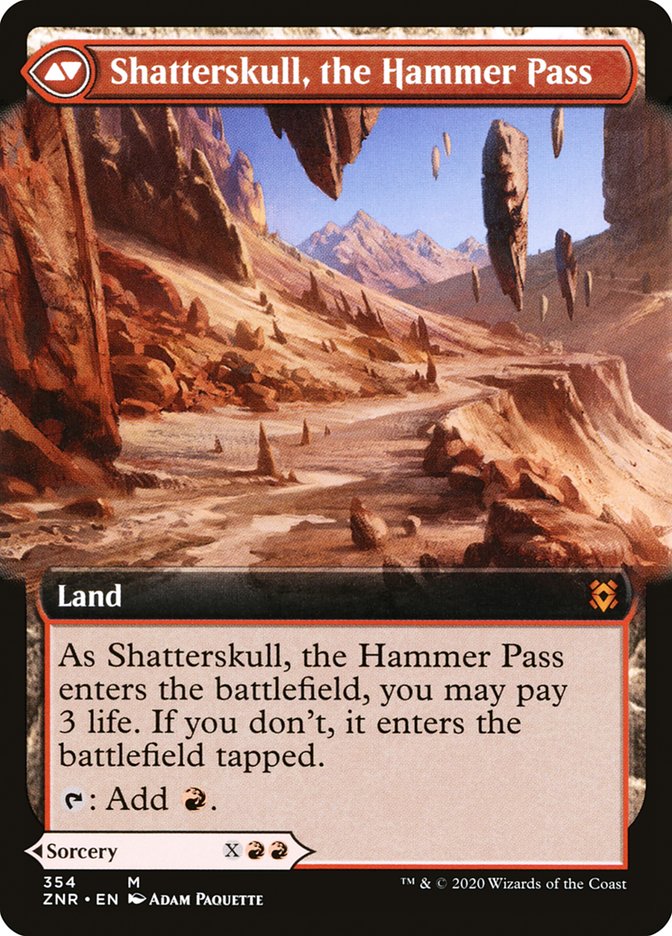 Shatterskull Smashing (Extended Art) (354) [Zendikar Rising]