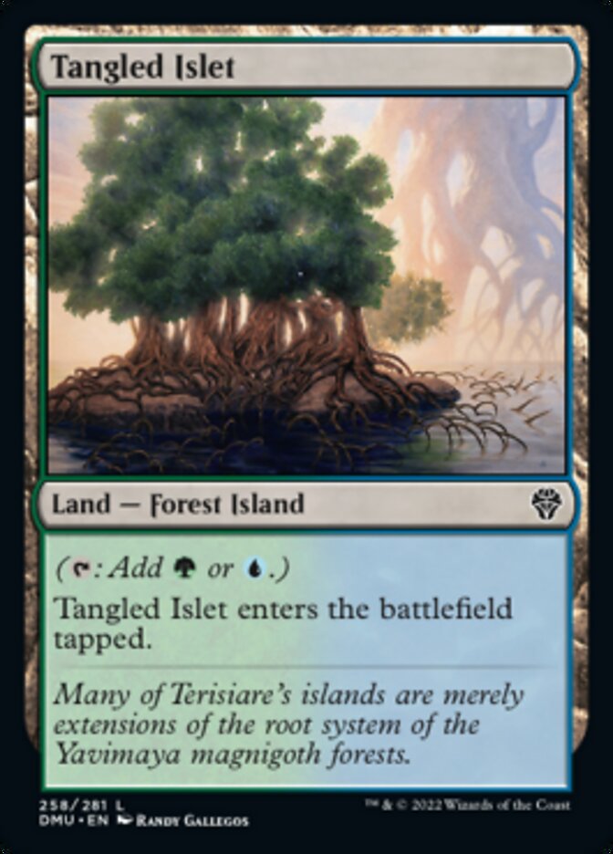 Tangled Islet (258) [Dominaria United]
