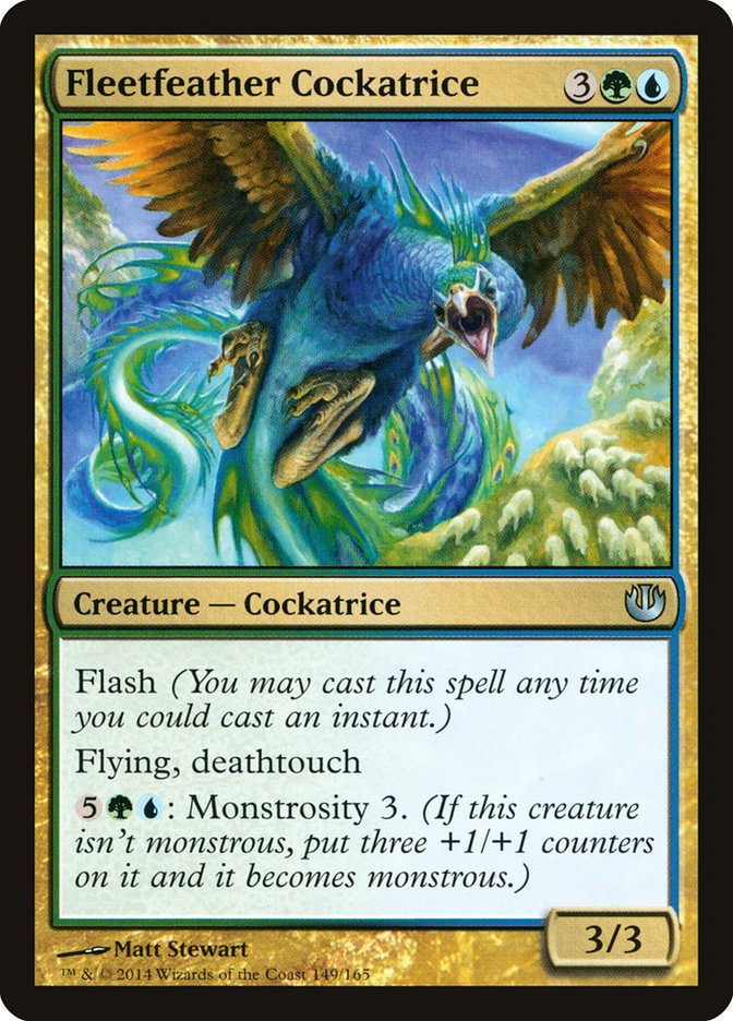 Fleetfeather Cockatrice (149) [Journey Into Nyx]