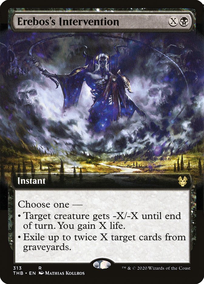 Erebos's Intervention (Extended Art) (313) [Theros Beyond Death]