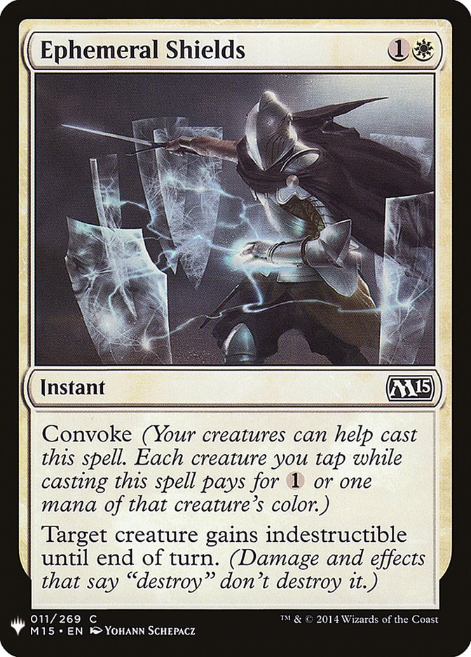 Ephemeral Shields (11) [The List Reprints]
