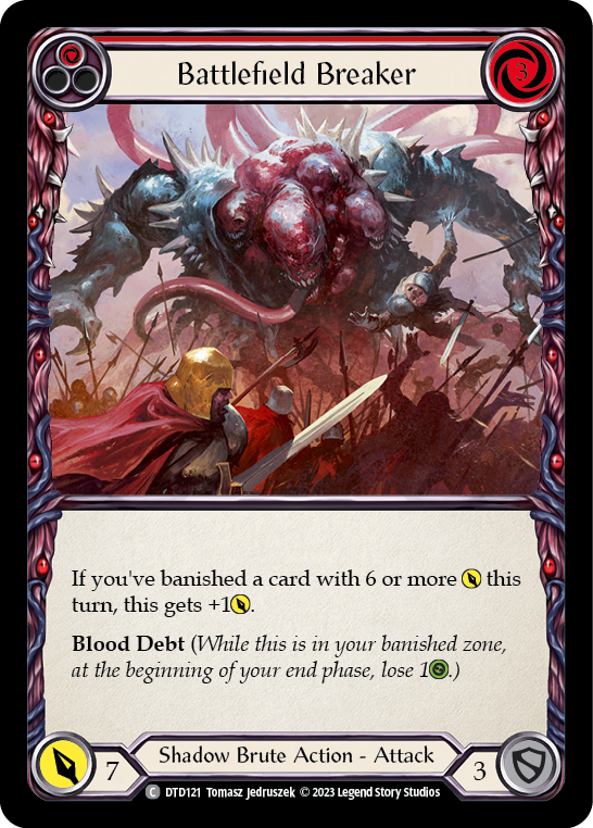 Battlefield Breaker (Red) (DTD121) [Dusk till Dawn]