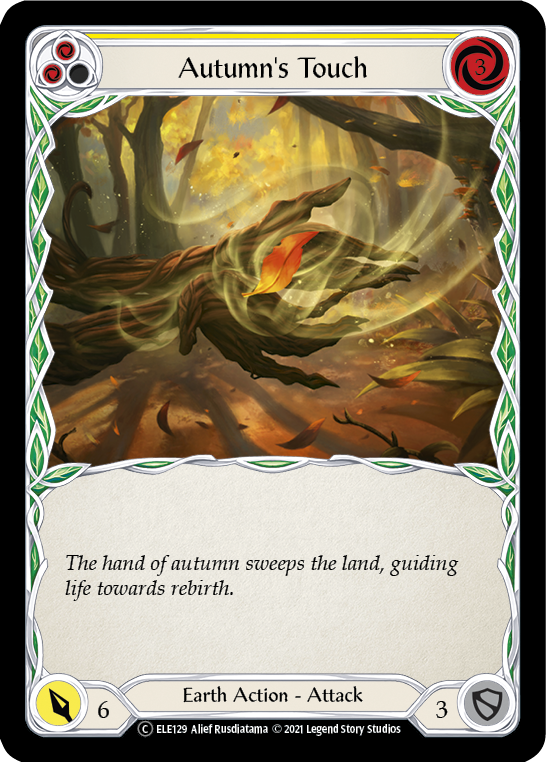 Autumn's Touch (Yellow) (ELE129) [Tales of Aria]