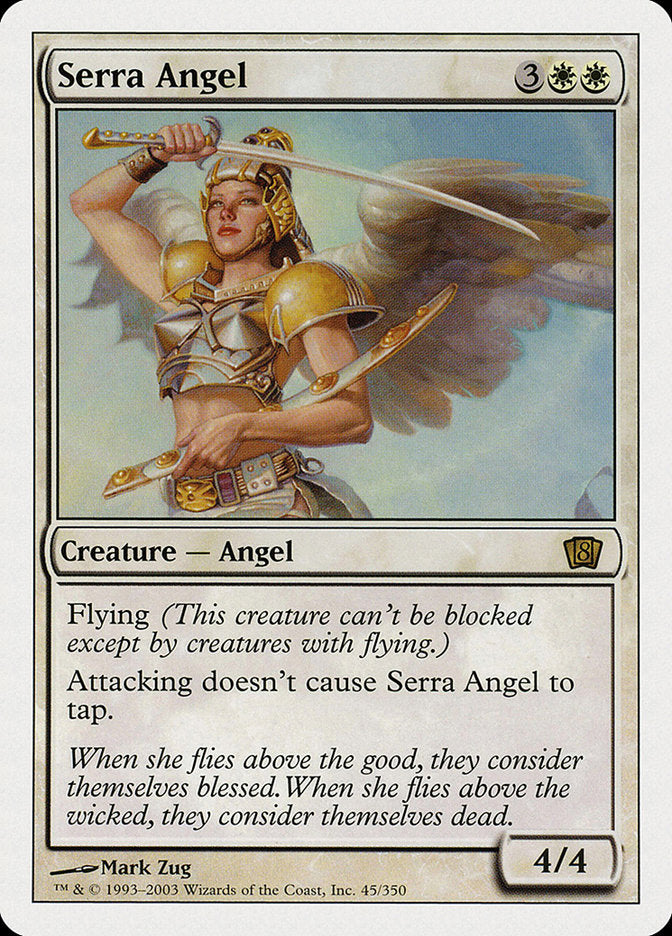 Serra Angel (45) [8th Edition]