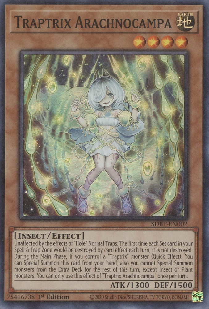 Traptrix Arachnocampa (SDBT-EN002) [Structure Deck: Beware of Traptrix]