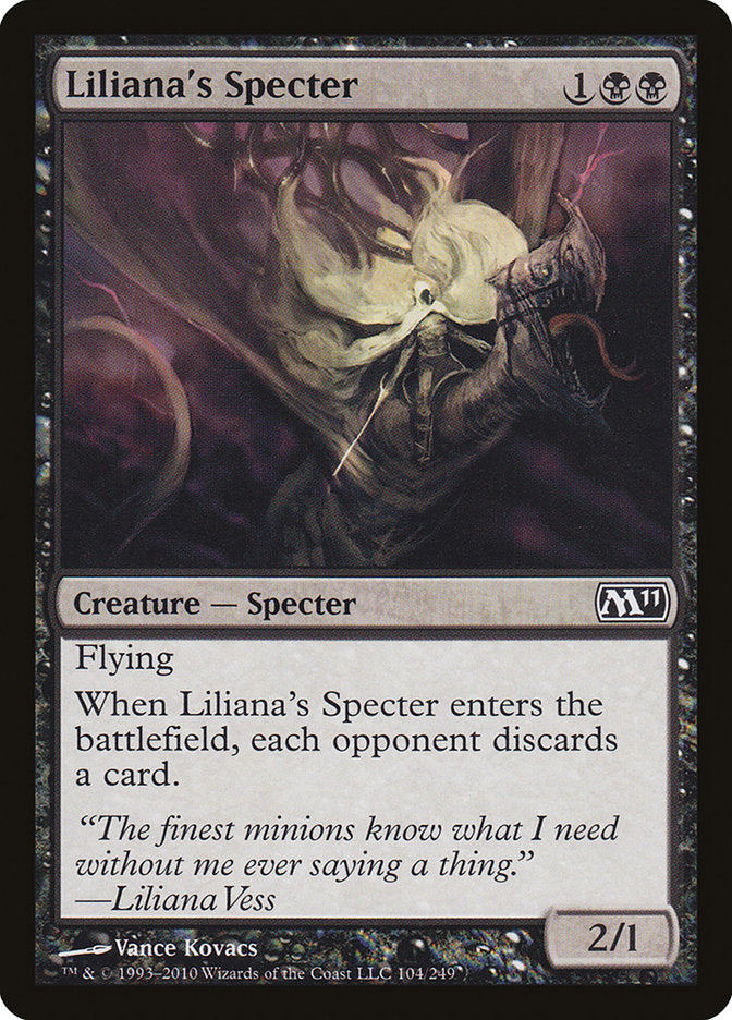 Liliana's Specter (104) [Magic 2011 (M11)]