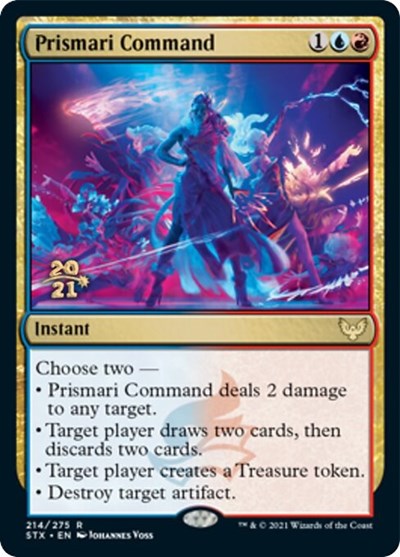 Prismari Command (214) [Prerelease Cards]