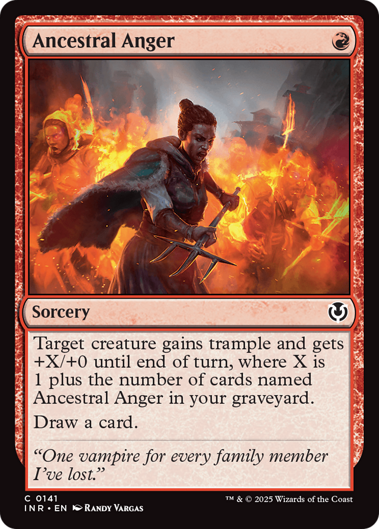 Ancestral Anger (141) [Innistrad Remastered]
