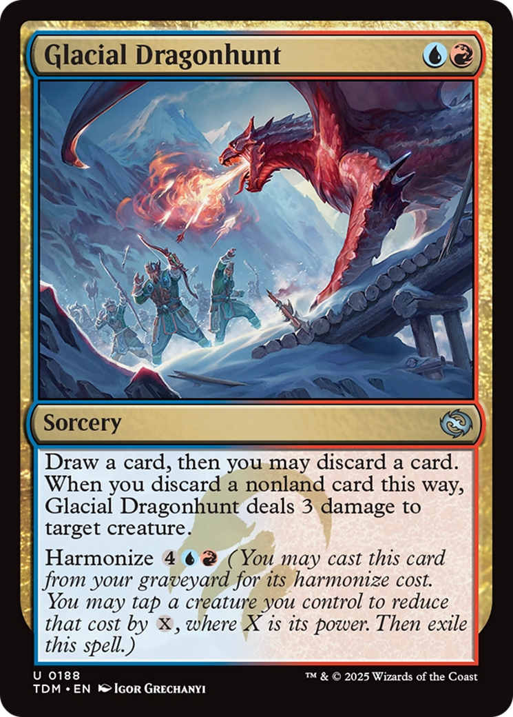 Glacial Dragonhunt (188) [Tarkir: Dragonstorm]