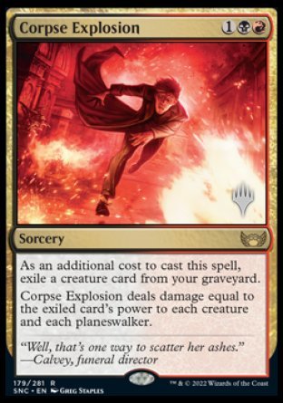 Corpse Explosion (179) [Promo Pack: Streets of New Capenna]