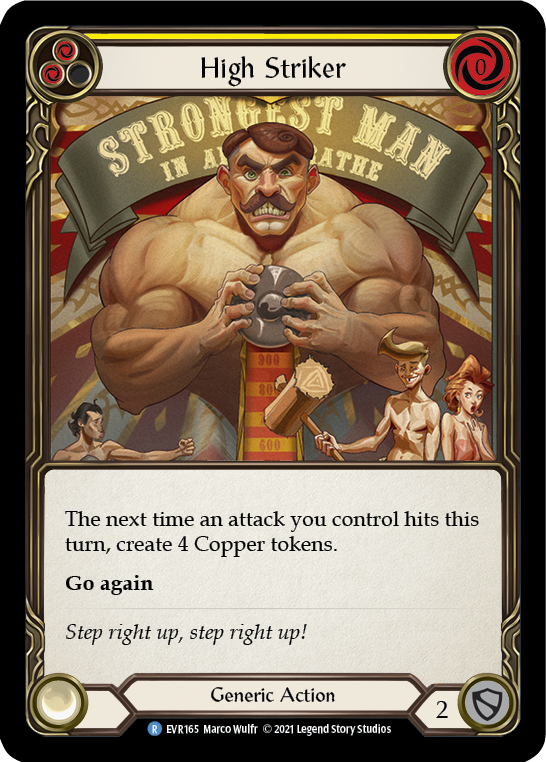 High Striker (Yellow) (EVR165) [Everfest]