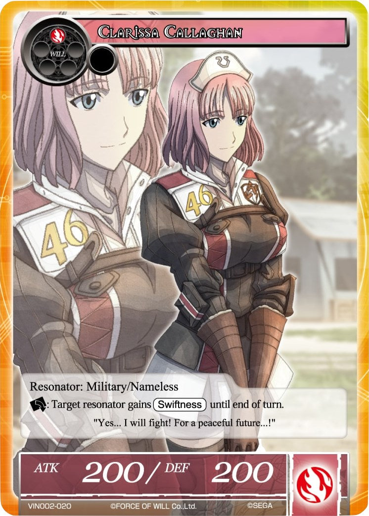 Clarissa Callaghan (VIN002-020) [Vingolf 2 - Valkyria Chronicles]