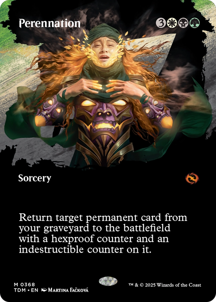 Perennation (Borderless) (368) [Tarkir: Dragonstorm]