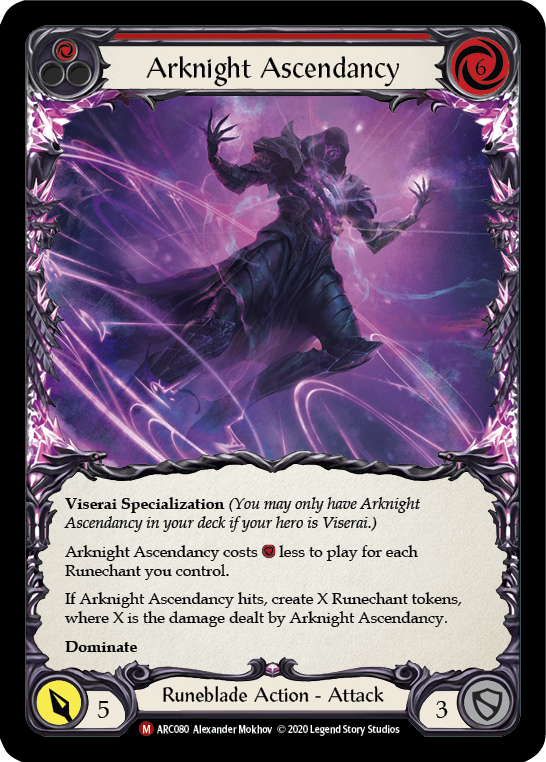 Arknight Ascendancy (ARC080) [Arcane Rising]