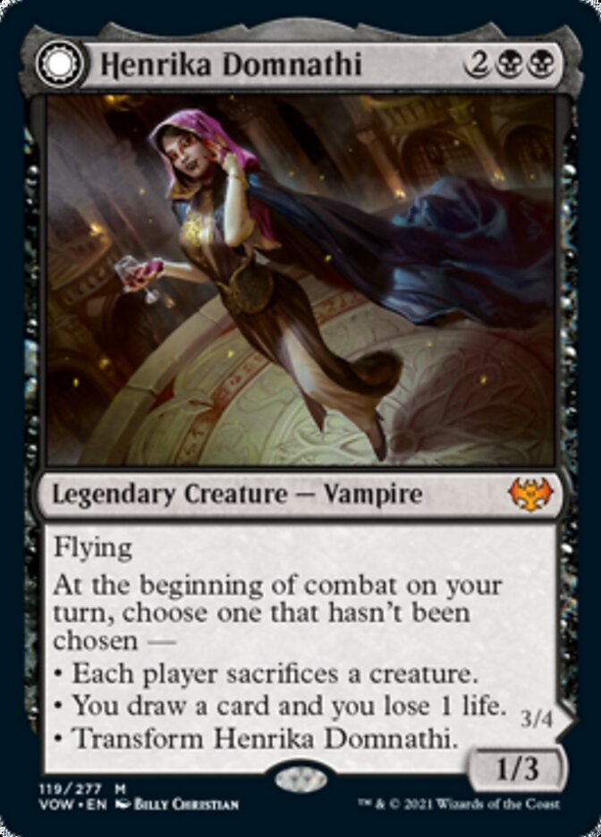 Henrika Domnathi (119) [Innistrad: Crimson Vow]