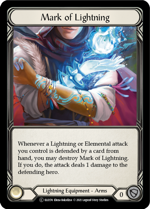 Mark of Lightning [U-ELE174] (Tales of Aria Unlimited)  Unlimited Normal