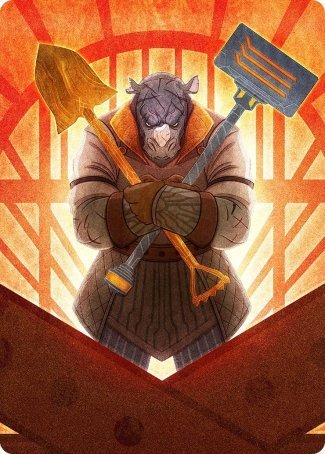 Mr. Orfeo, the Boulder Art Card (70) [Art Series: Streets of New Capenna]