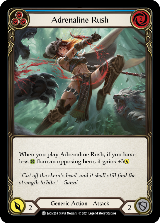 Adrenaline Rush (Blue) (MON265) [Monarch]