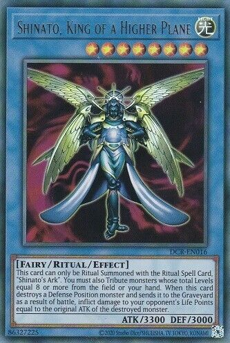 Shinato, King of a Higher Plane (DCR-EN016) [Dark Crisis (25th Anniversary Edition)]