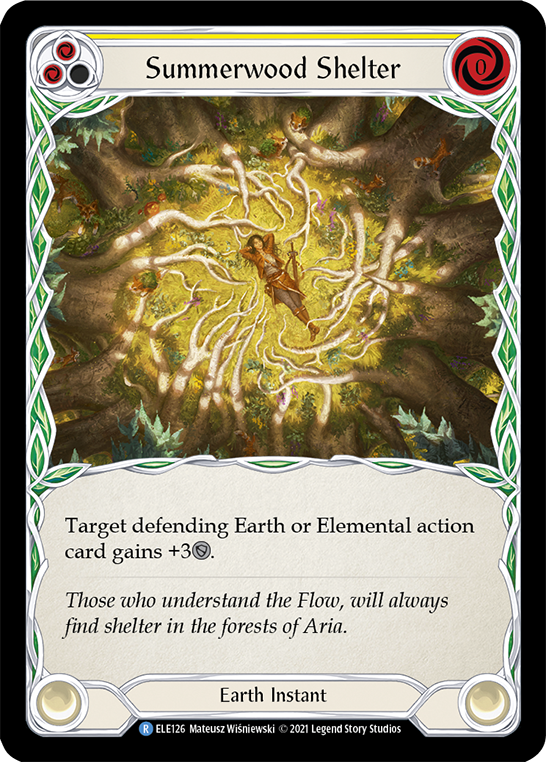 Summerwood Shelter (Yellow) (ELE126) [Tales of Aria]