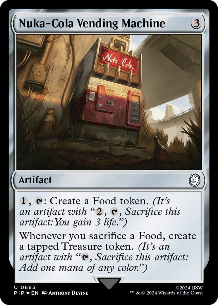 Nuka-Cola Vending Machine (Surge Foil) (665) [Universes Beyond: Fallout]