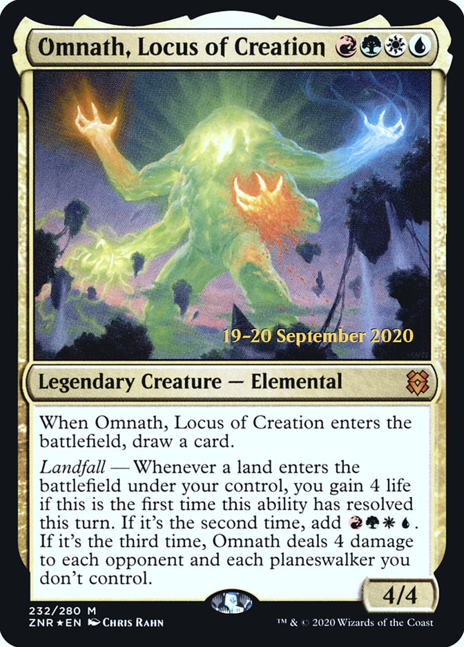 Omnath, Locus of Creation (232) [Prerelease Cards]