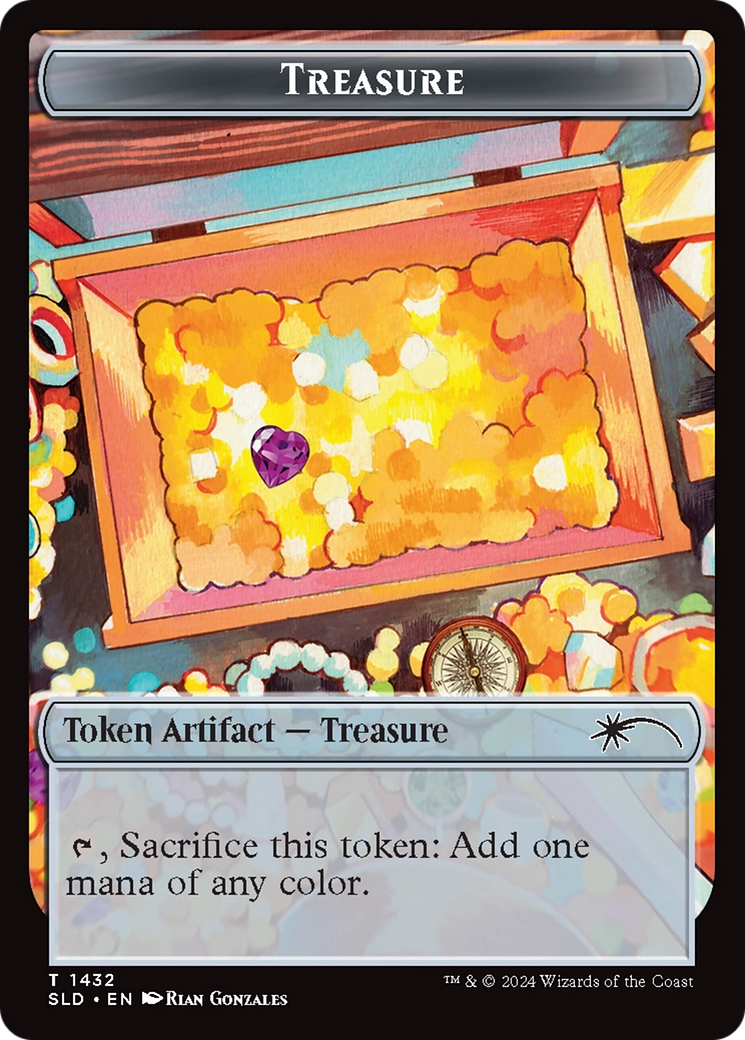 Treasure Token (1432) (1432) [Secret Lair Drop Series]