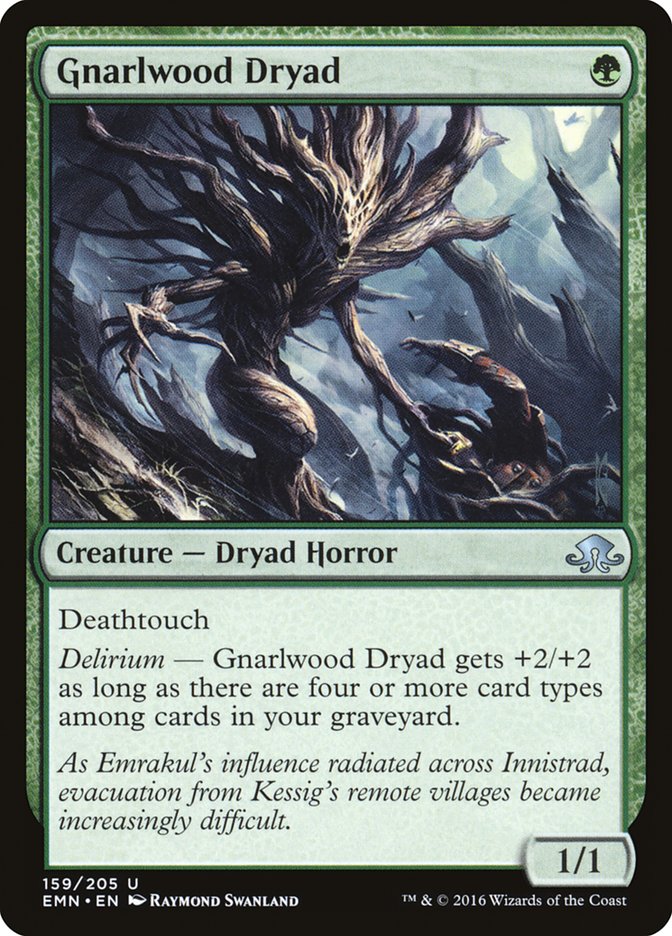 Gnarlwood Dryad (159) [Eldritch Moon]