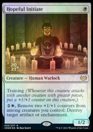 Hopeful Initiate (20) [Prerelease Cards]